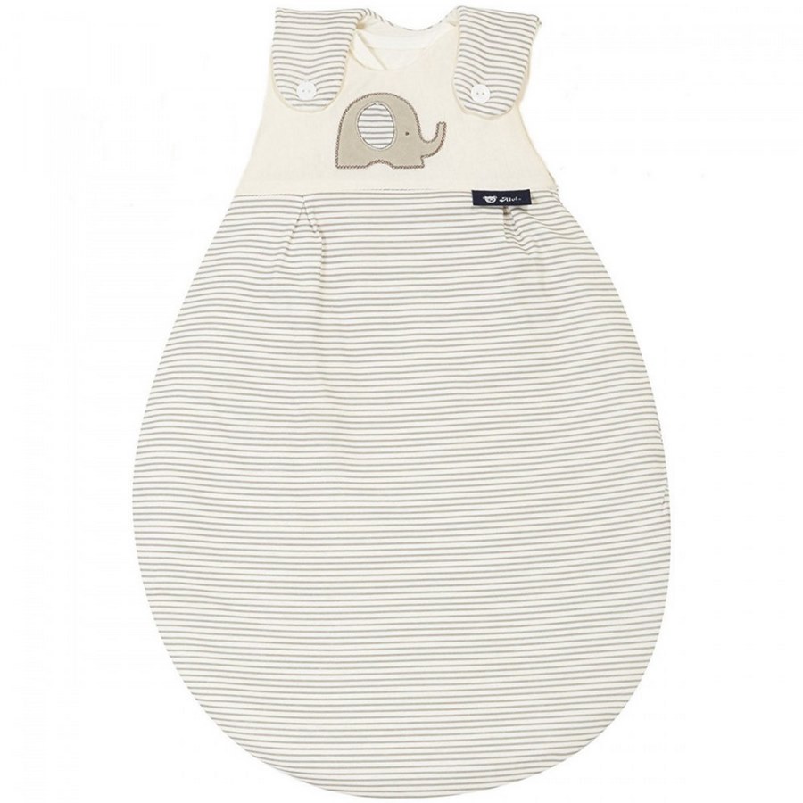 Alvi Baby-Mäxchen Außensack Elefant Beige > 62/68