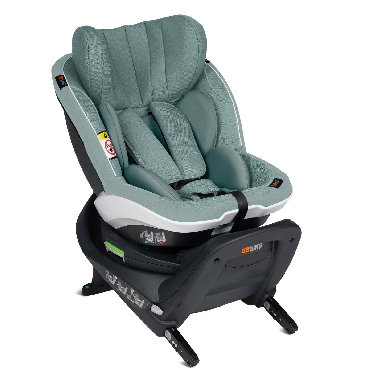 BeSafe iZi Twist i-Size Kindersitz - Sea Green Melange