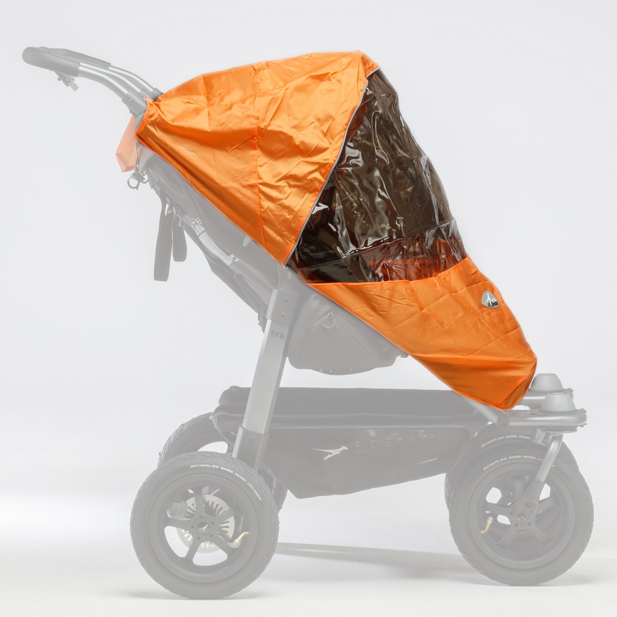 TFK Duo Sportkinderwagen mit Luftrad-Set- Wetterschutz