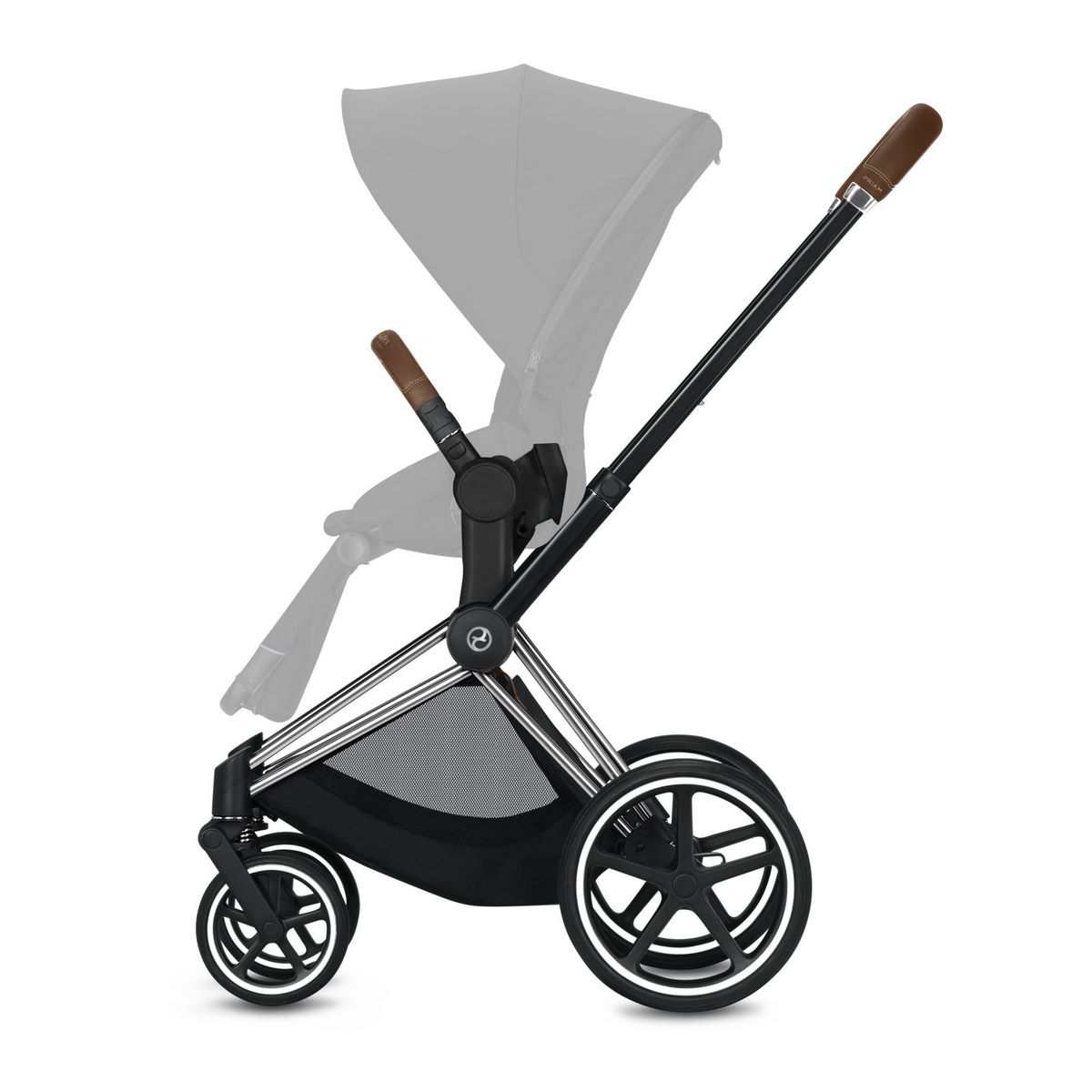 Cybex Setangebot Chrome Gestell, Schwarz-Deep Black