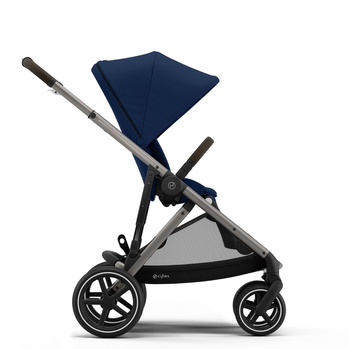 Cybex Gazelle S Kinderwagen- Taupe Gestell- Navy Blue