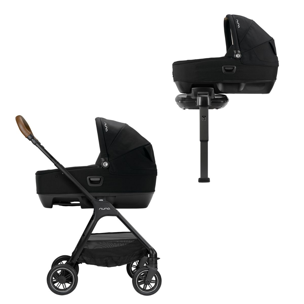 Nuna CARI Next Liegewanne Caviar