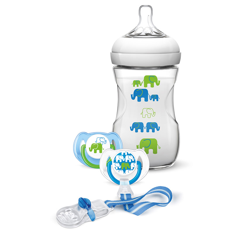 Philips Avent Geschenk Set Elefanten f. Jungen
