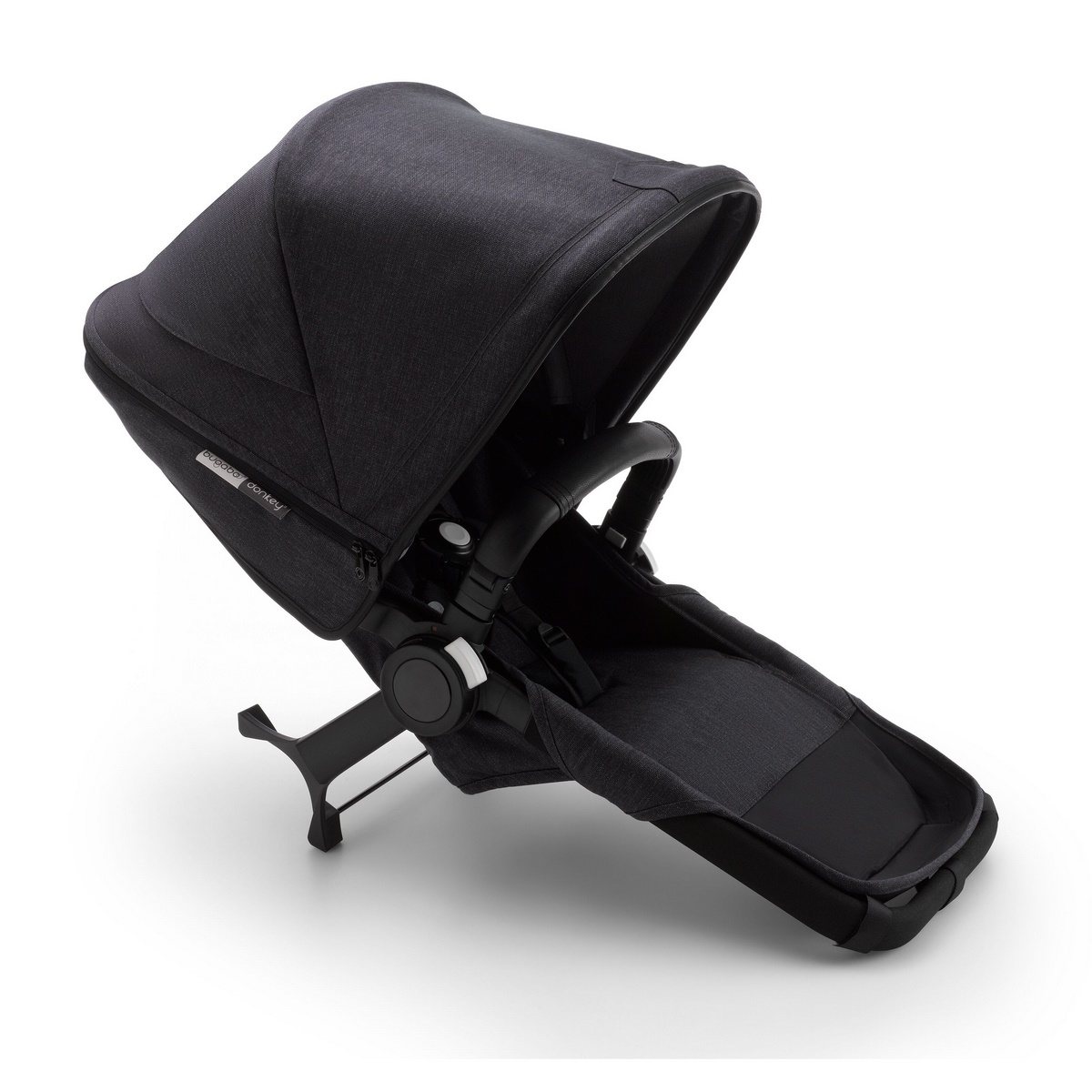 Bugaboo Donkey3 Duo Komplett Special Edition Erweiterungsset- Verwaschenes Schwarz