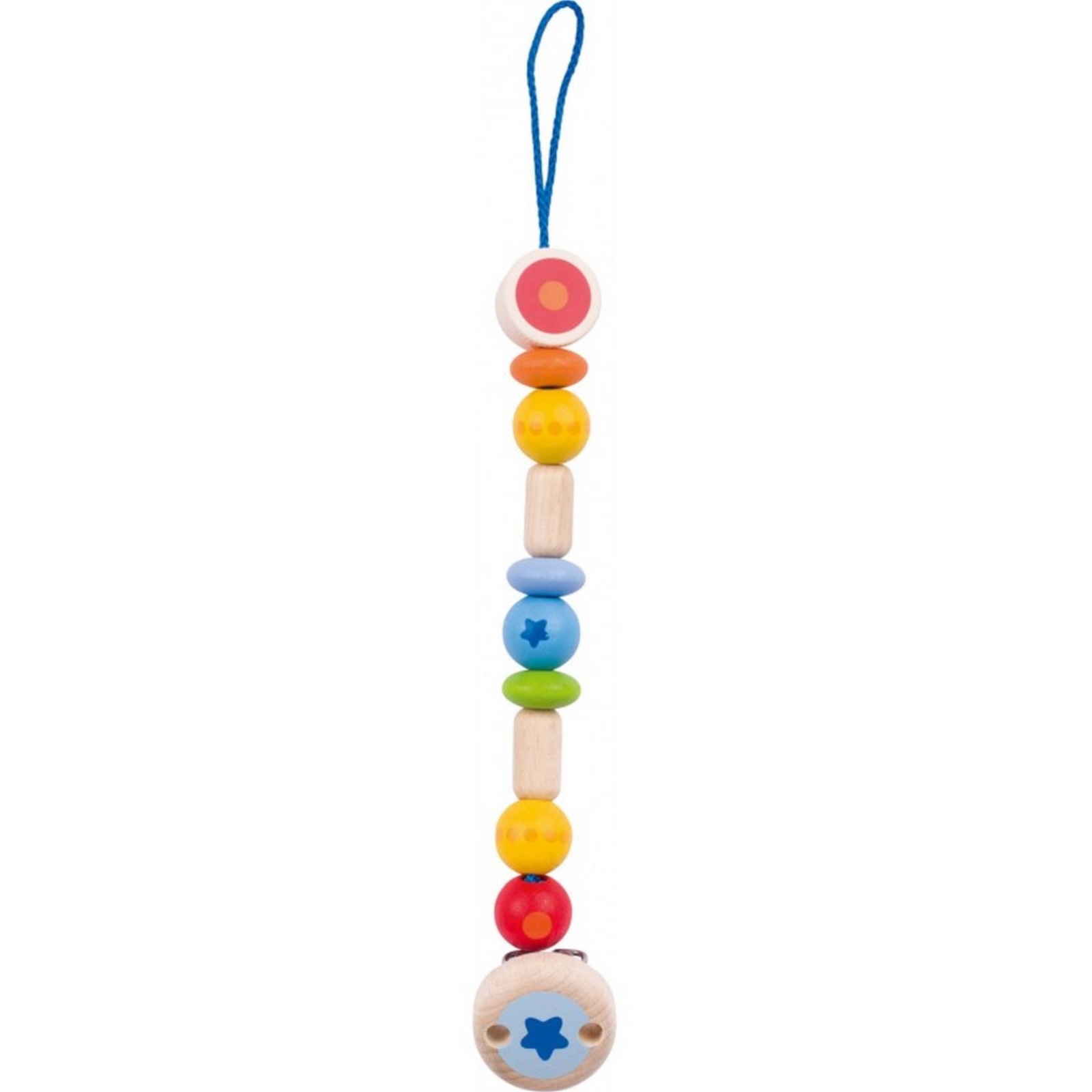 goki-heimess-schnullerkette-regenbogen_1 GoKi / Heimess Schnullerkette - Regenbogen
