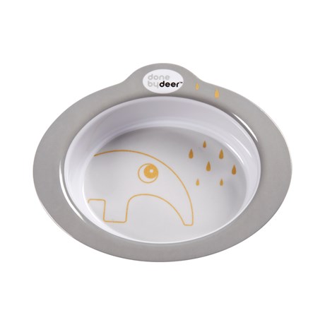 Die kleine Done by Deer Schüssel aus hochwertigem Melamin ist kindgerecht designt und spülmaschinenfest.