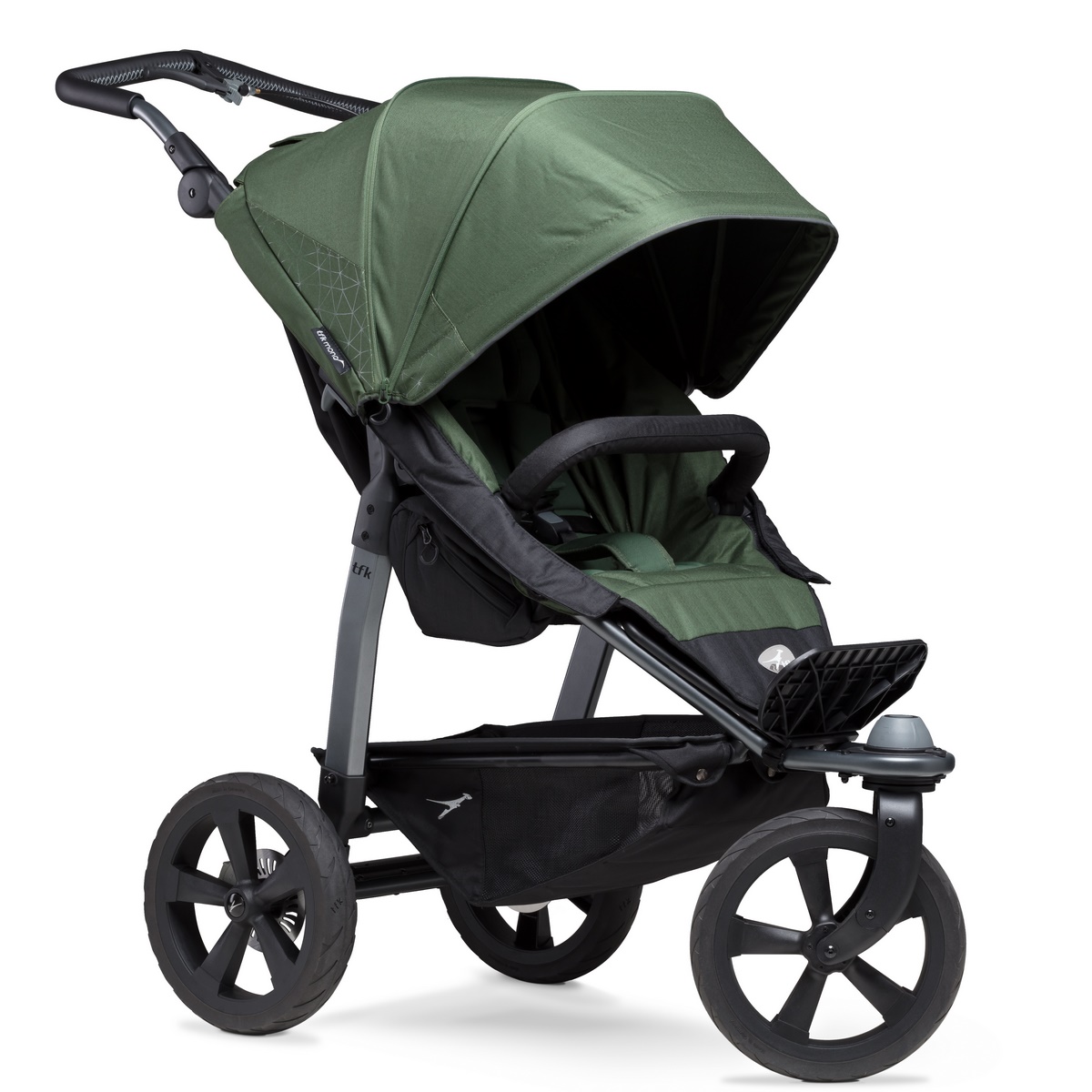 RS3623_M1_S_355_Eco_WV_0123-Cropped-Kopie TFK Mono Sportkinderwagen mit Luftkammer Radset- Olive