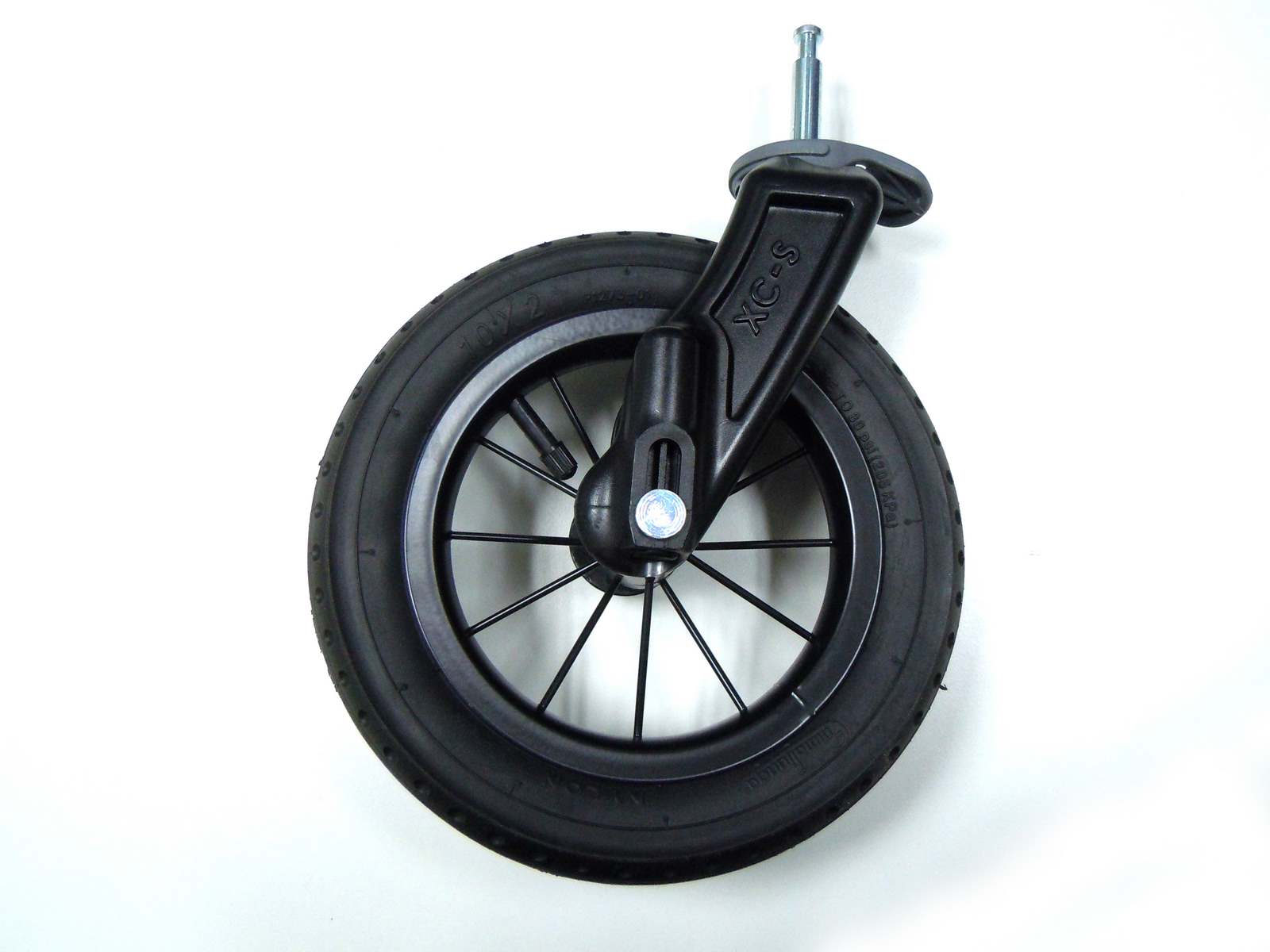 Emmaljunga Ersatzteil Vorderrad mit Gabel 10"