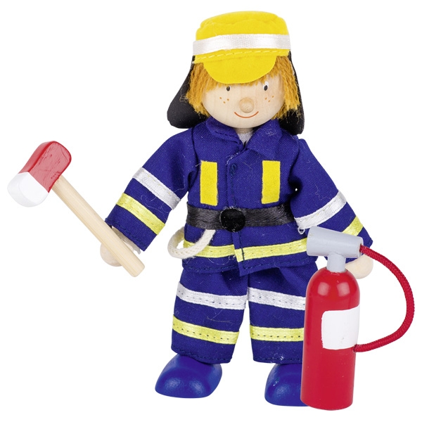 GoKi Biegepuppe Feuerwehrmann II