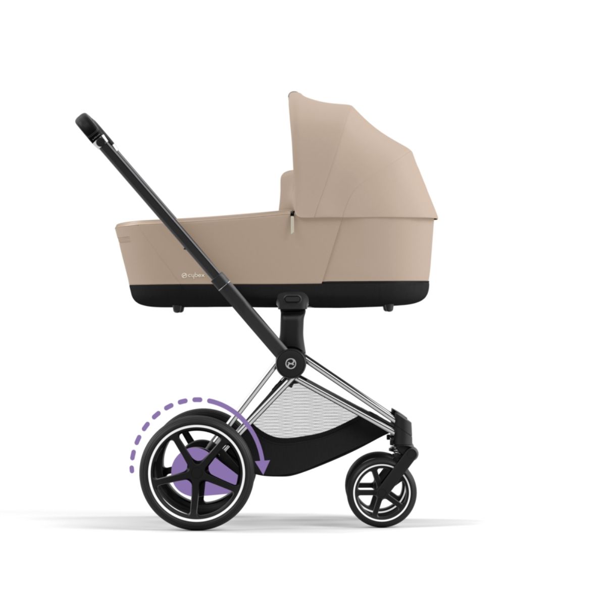 Chrome-Black-Cybex-e-Priam-Cozy-Beige-16
