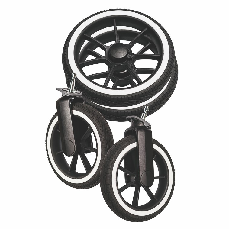 Emmaljunga NXT60/F Radpaket- Black Solight