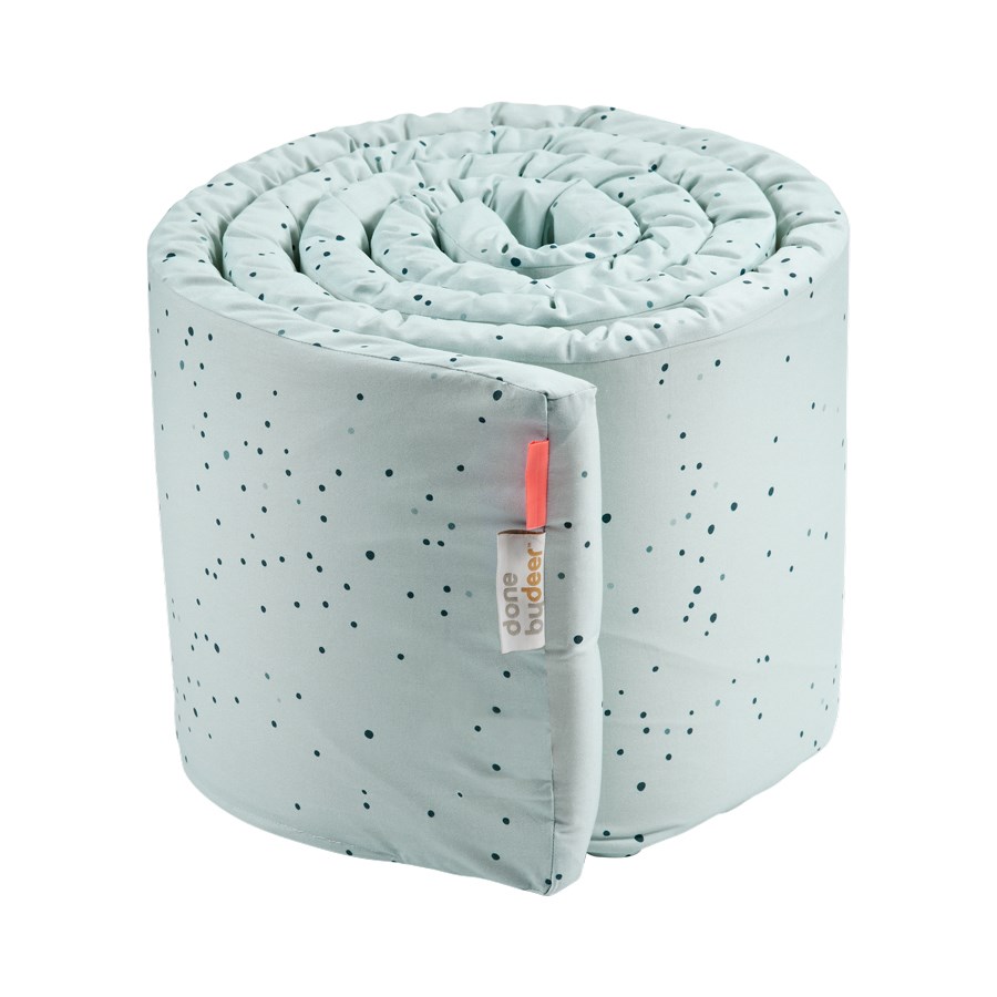 Done by Deer Bettnestchen 350 cm - Dreamy dots blue