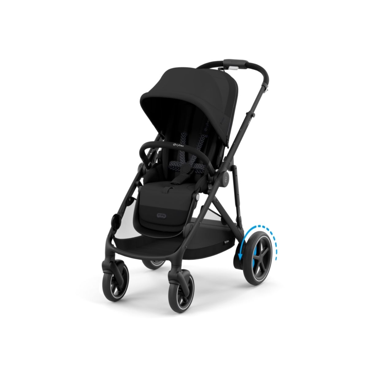 Cybex-eGazelle-Moon-Black-6 Cybex eGazelle Kinderwagen neue Kollektion