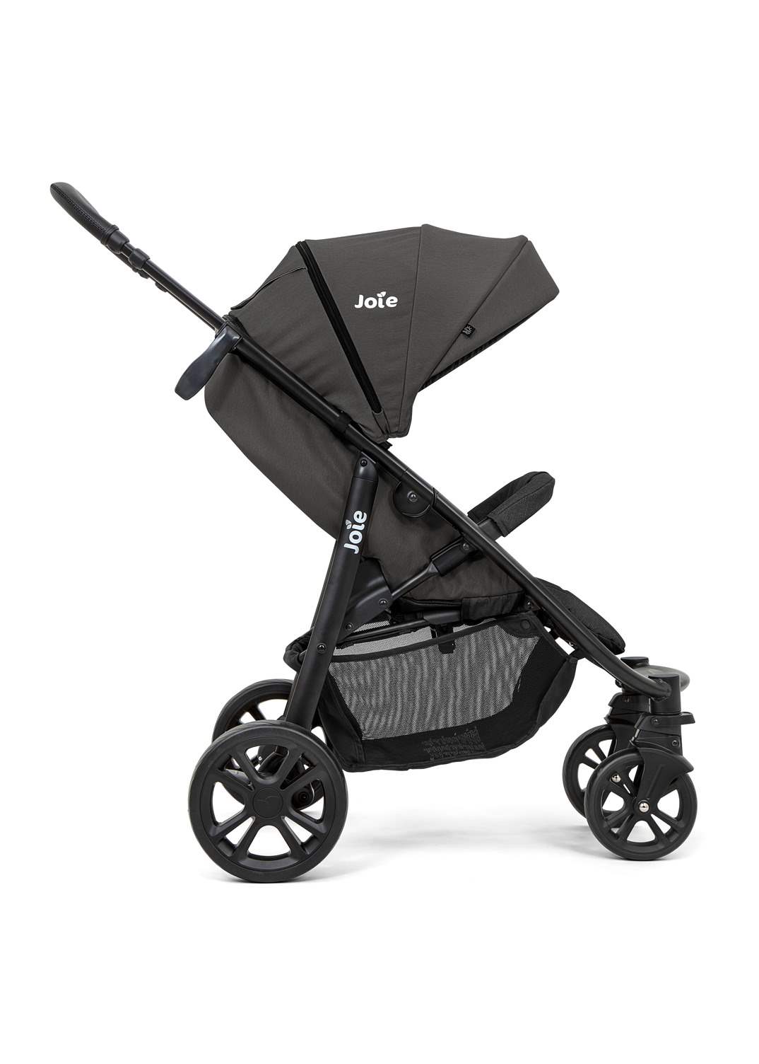 Joie Litetrax 4 DLX Buggy inkl. Regenverdeck- Coal