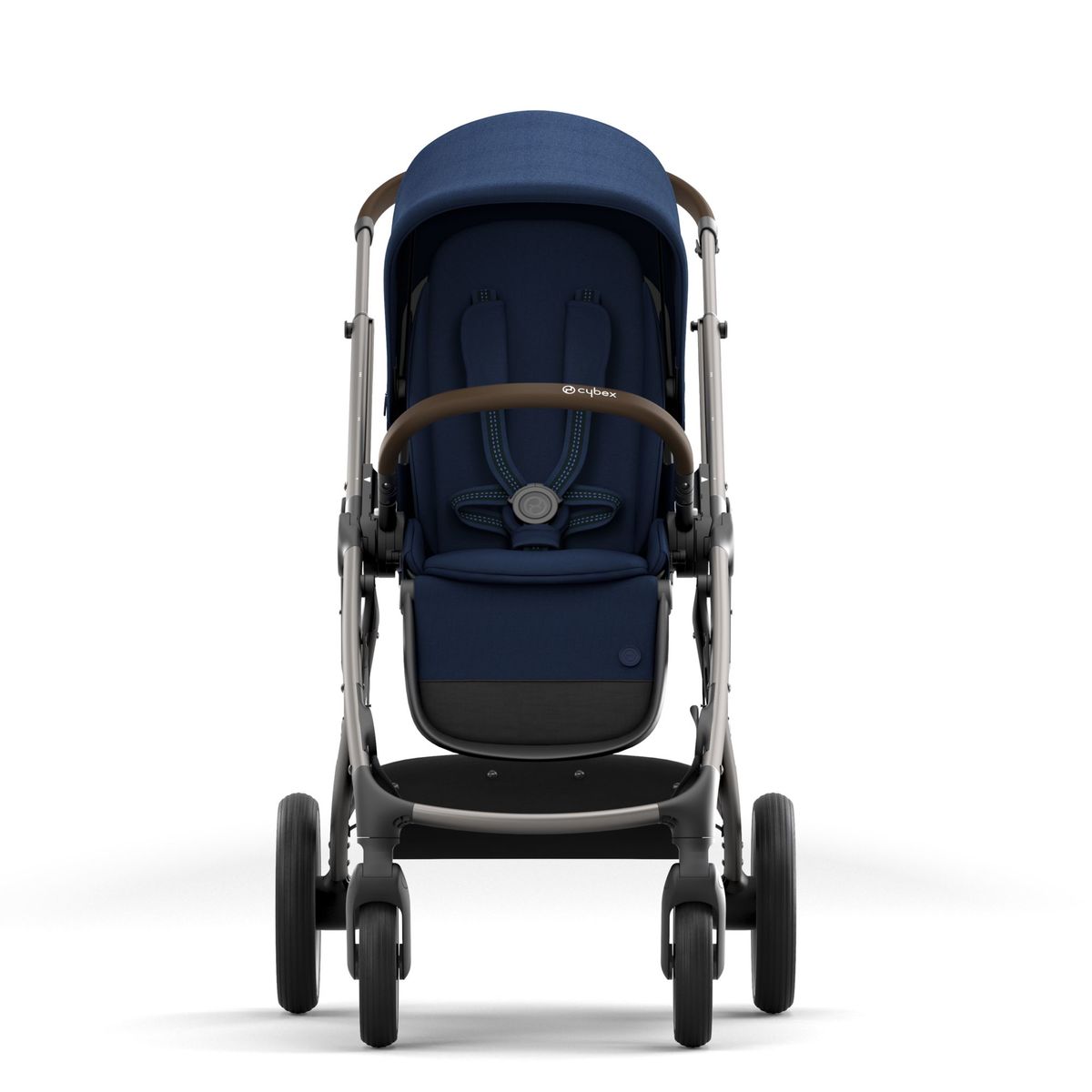 Cybex Gazelle S Kinderwagen- Taupe Gestell- Navy Blue