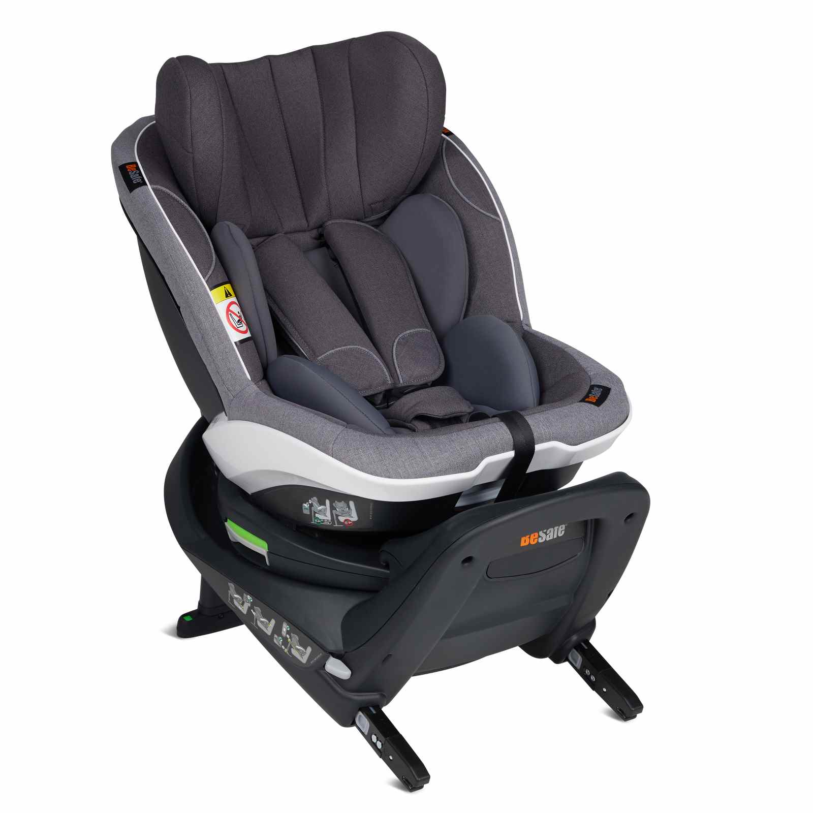 BeSafe iZi Twist i-Size Kindersitz - Metallic Melange