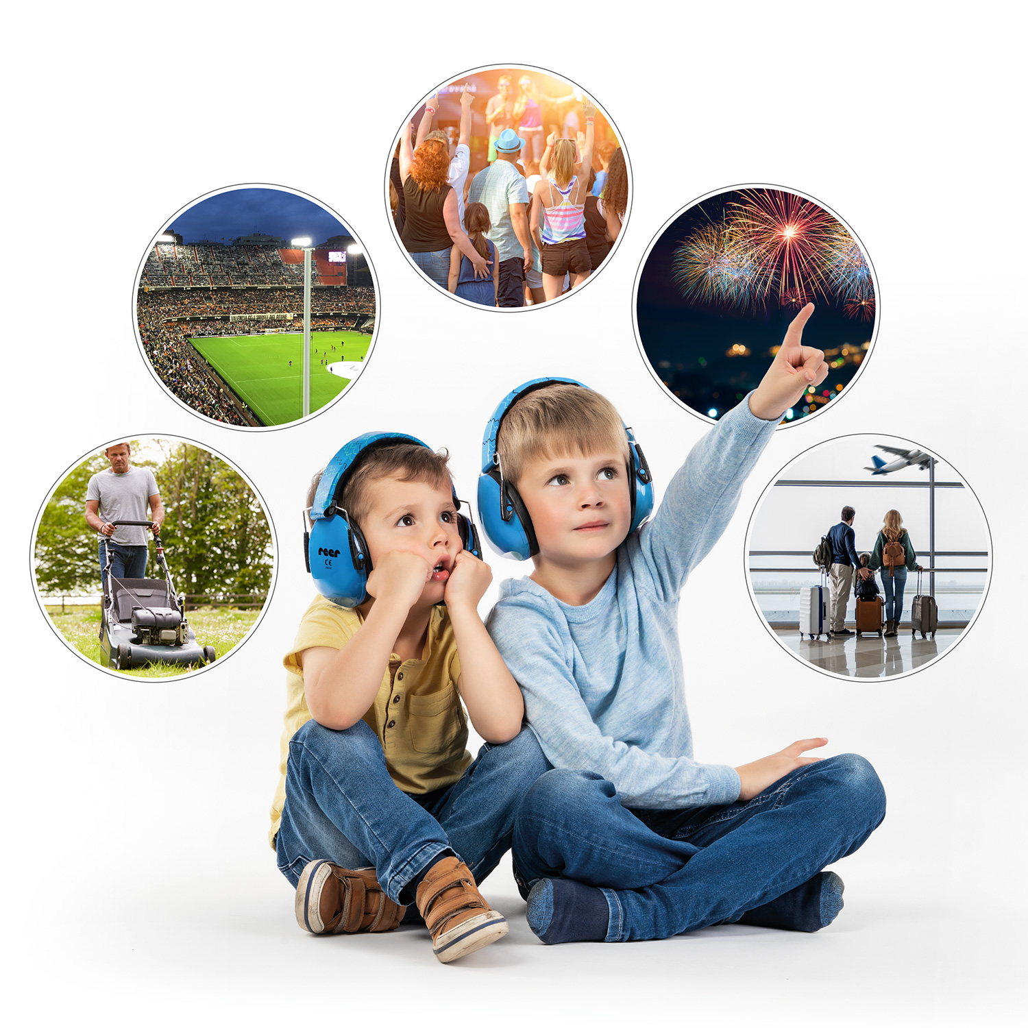 Reer SilentGuard Kids Kapselgehörschutz - Blau