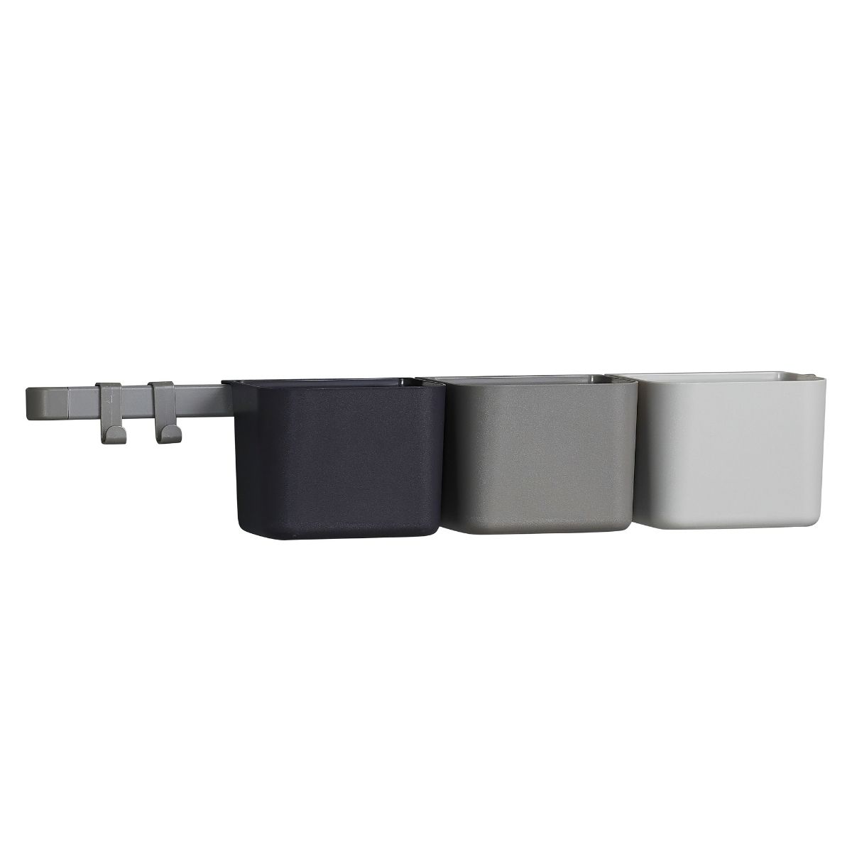 23w3EfznR1BA6A Leander Organisationselemente 3 Stück, 1 lange Schiene- Dusty Grey