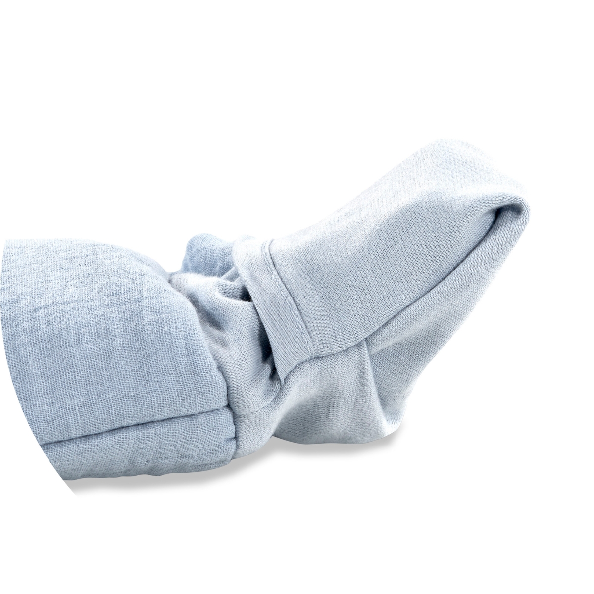 Sleep-Overall-Light-Mull-sky-way-Detail-Klappbund-mit-Fuss