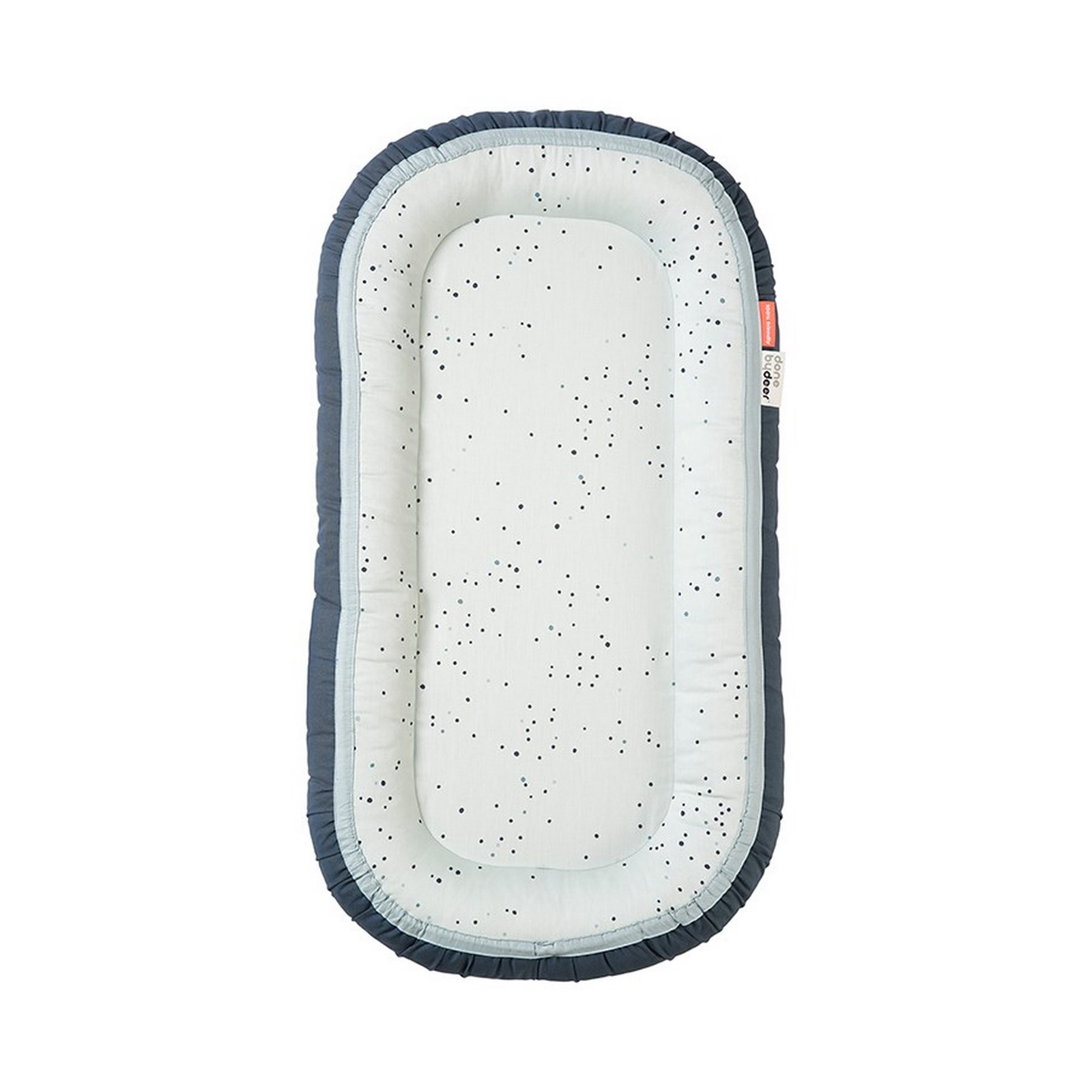 2603882-Kopie Done by Deer Cozy nest Plus Dreamy Dots Nestchen- Blue