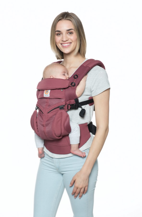 Ergobaby OMNI 360 Cool Air Mesh Babytrage - Plum