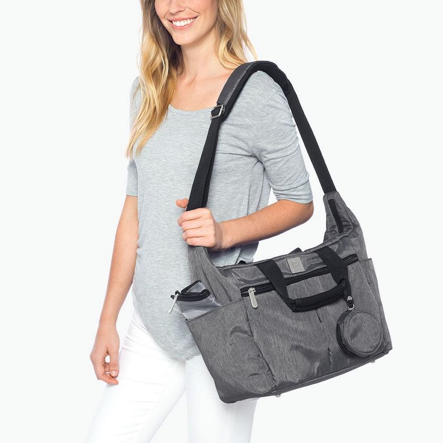 Ergobaby Wickeltasche "The Walk in the Park" Umhängetasche - Grey