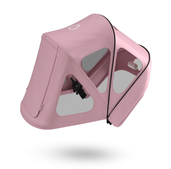 Bugaboo-Buffalo-Runner-Sonnendach-mitPink Bugaboo Buffalo/ Runner Sonnendach mit Lüftungsfenstern- Soft Pink