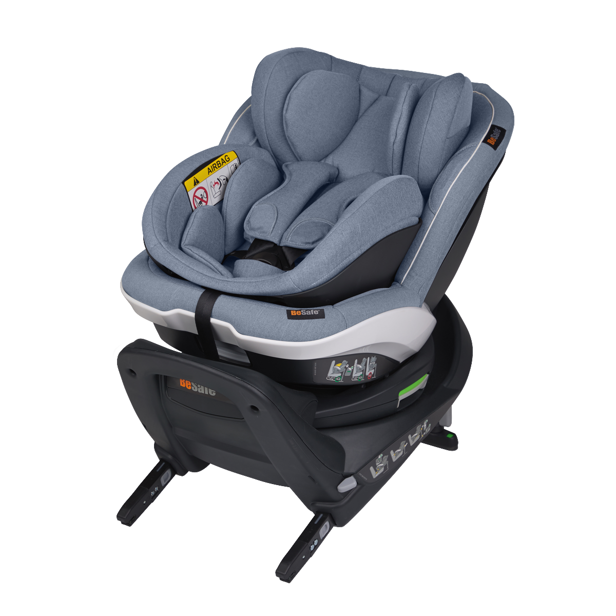 BeSafe iZi Twist B i-Size Kindersitz- Cloud Melange