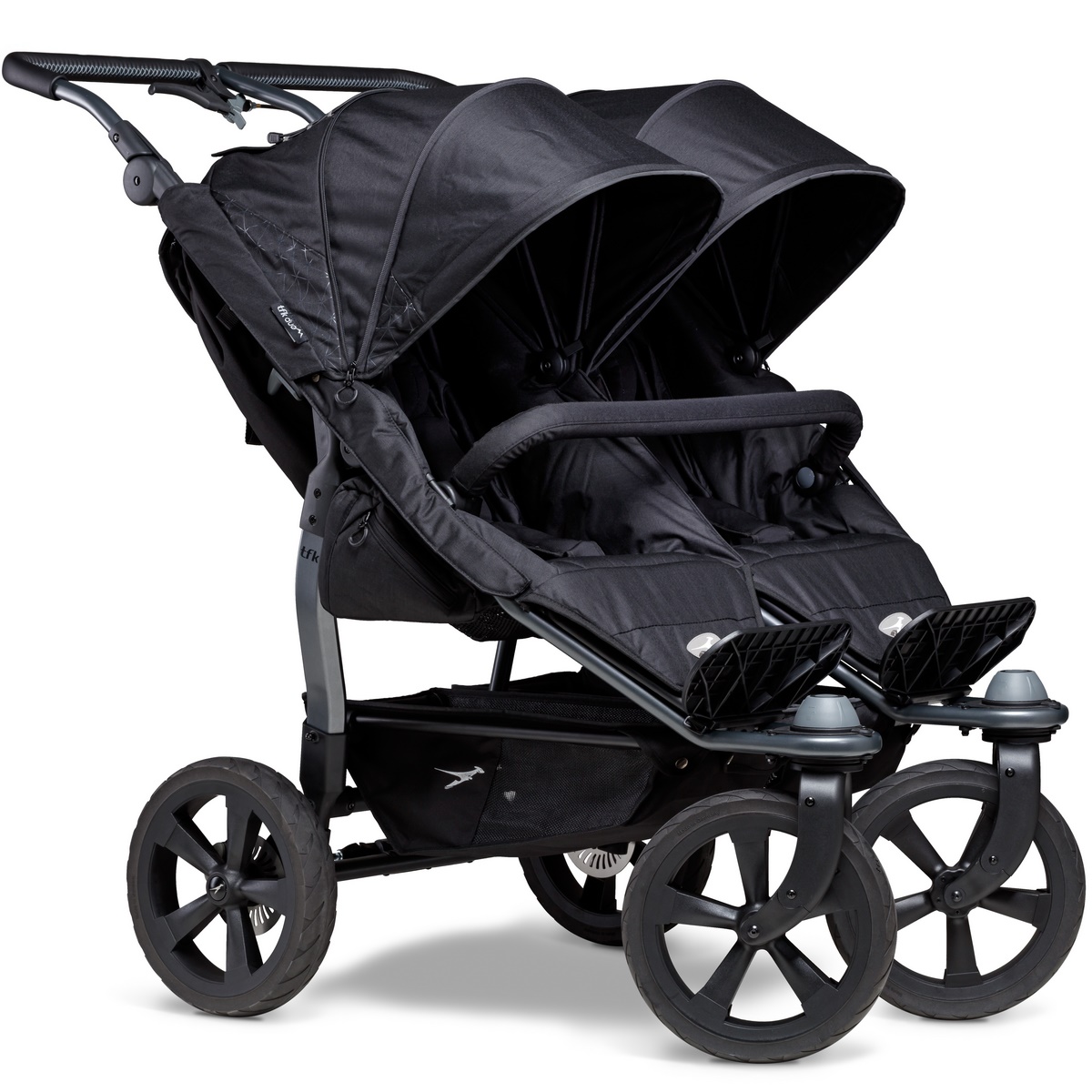 RS3729_D1_S310Eco_W-2SzV_0187-Cropped-Kopie TFK Duo Sportkinderwagen mit Luftkammer Radset- Schwarz