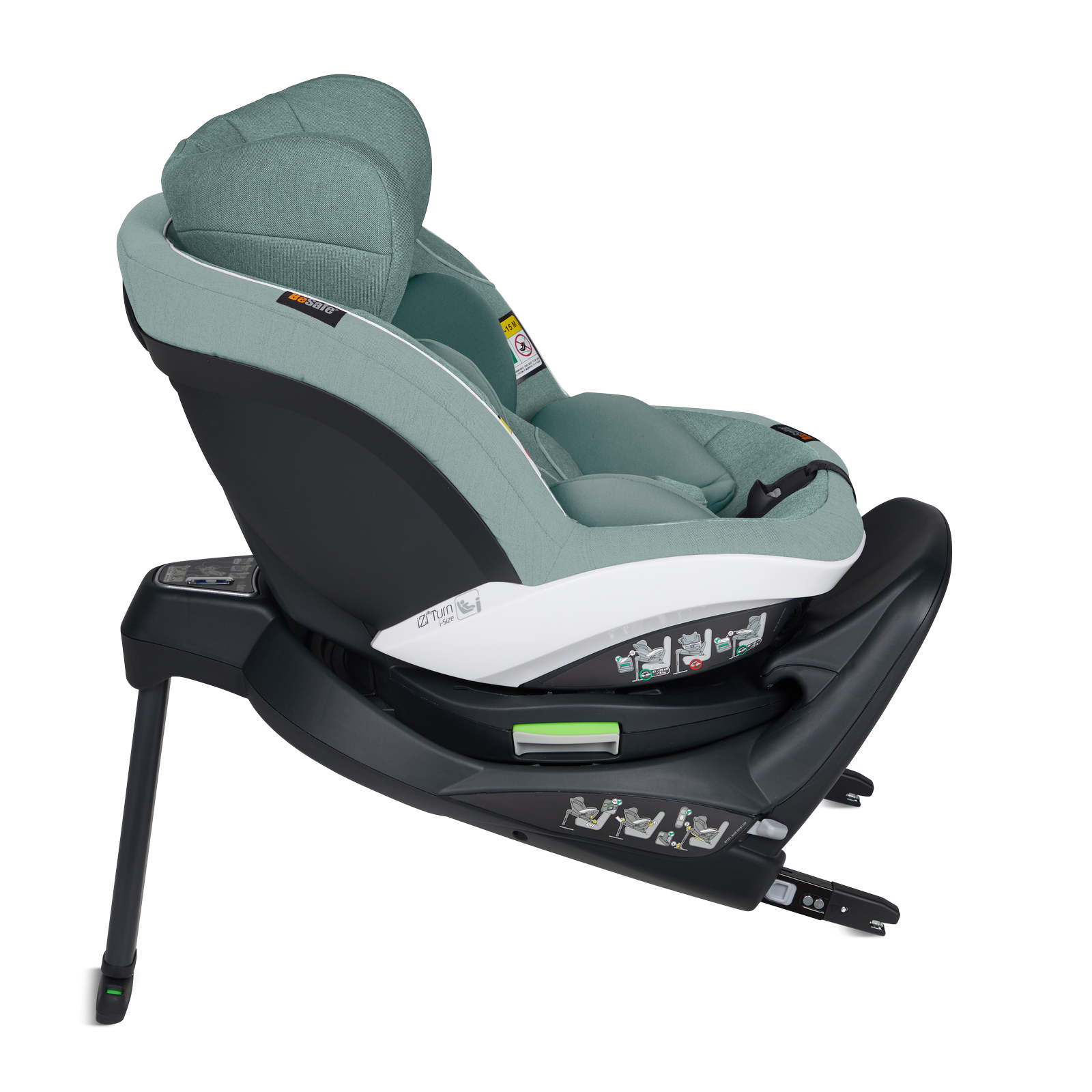 Besafe iZi Turn i-Size Sea Green Melange