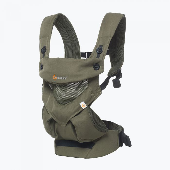 Ergobaby Komforttrage 360° Cool Air Mesh - Khaki Green