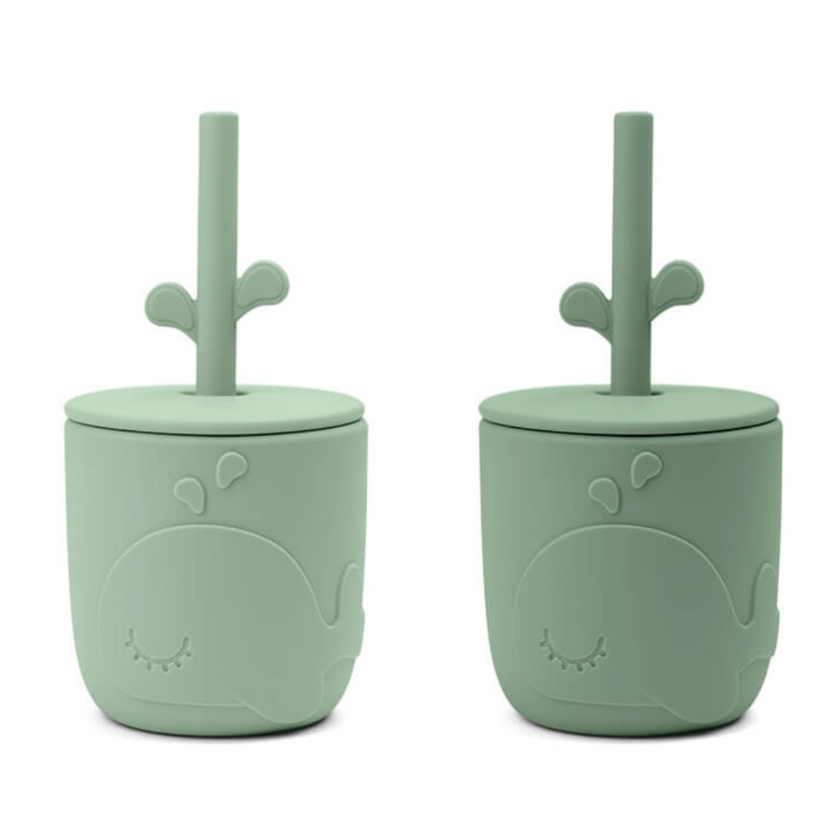 Done by Deer Peekaboo straw cup 2-pack