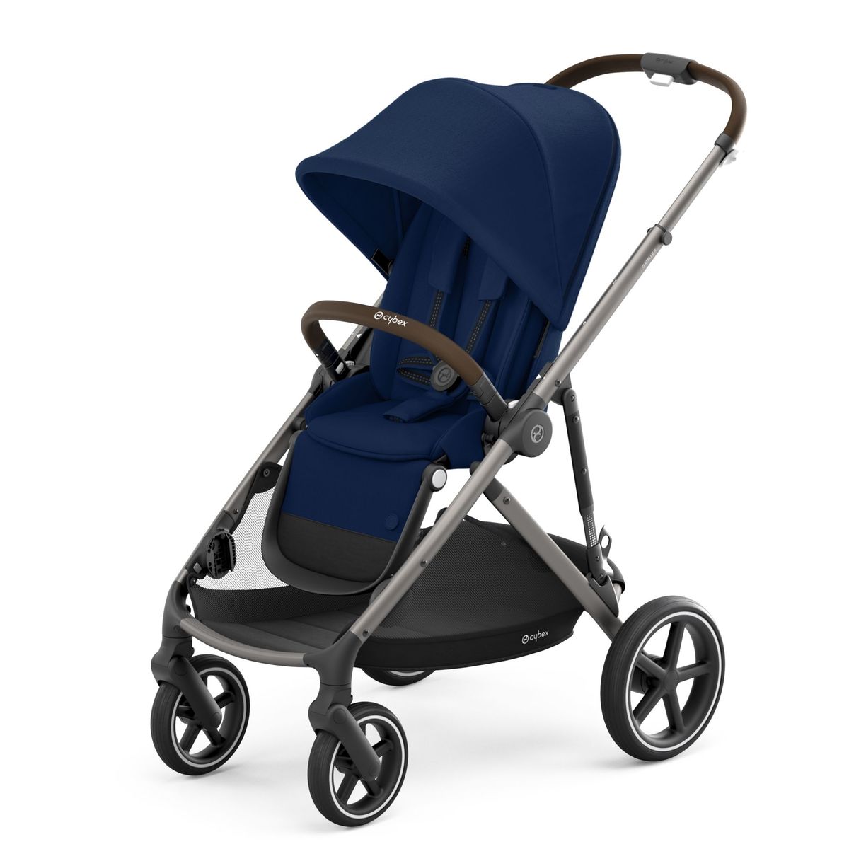 Cybex Gazelle S Kinderwagen- Taupe Gestell- Navy Blue