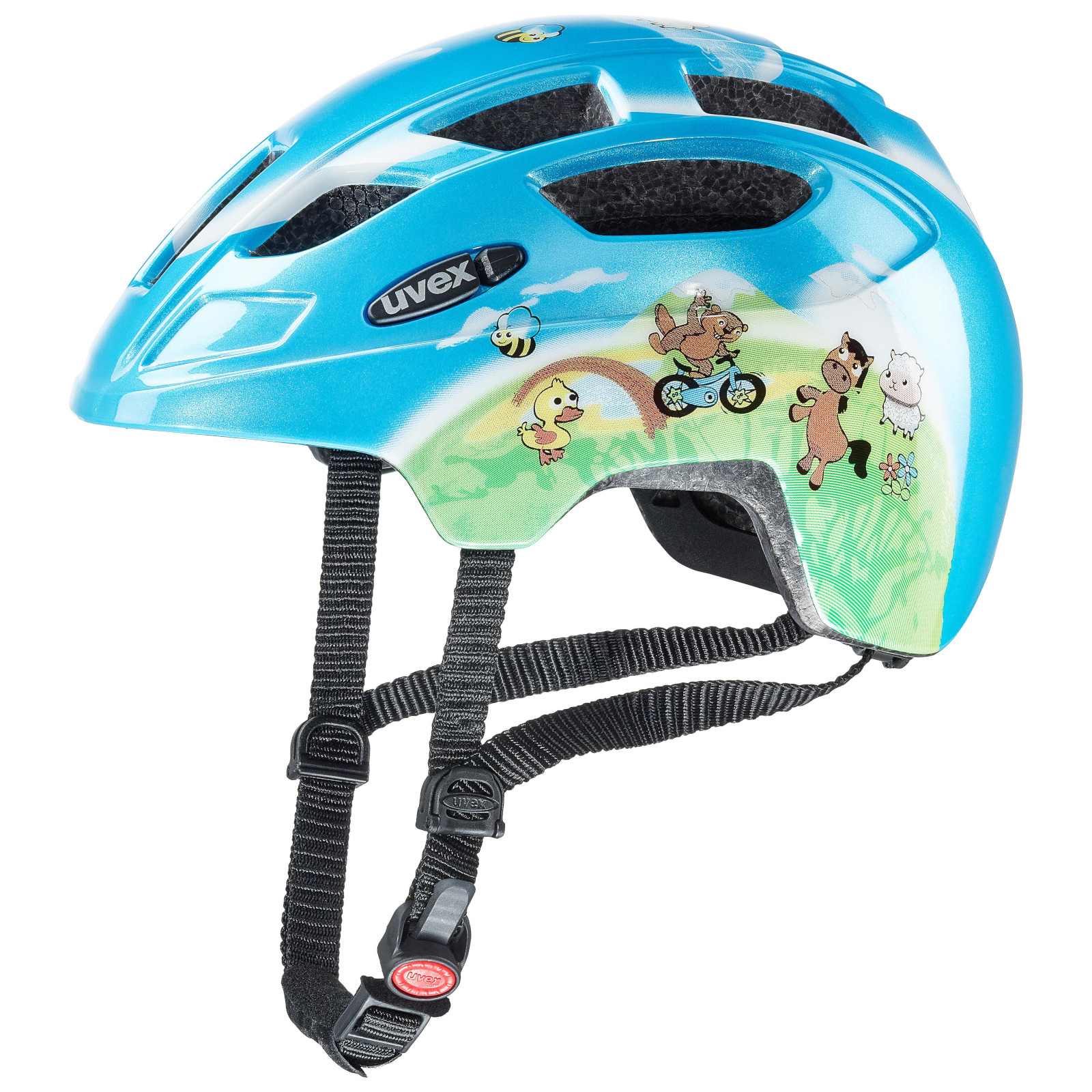 Mit dem uvex finale junior Fahrradhelm farmer