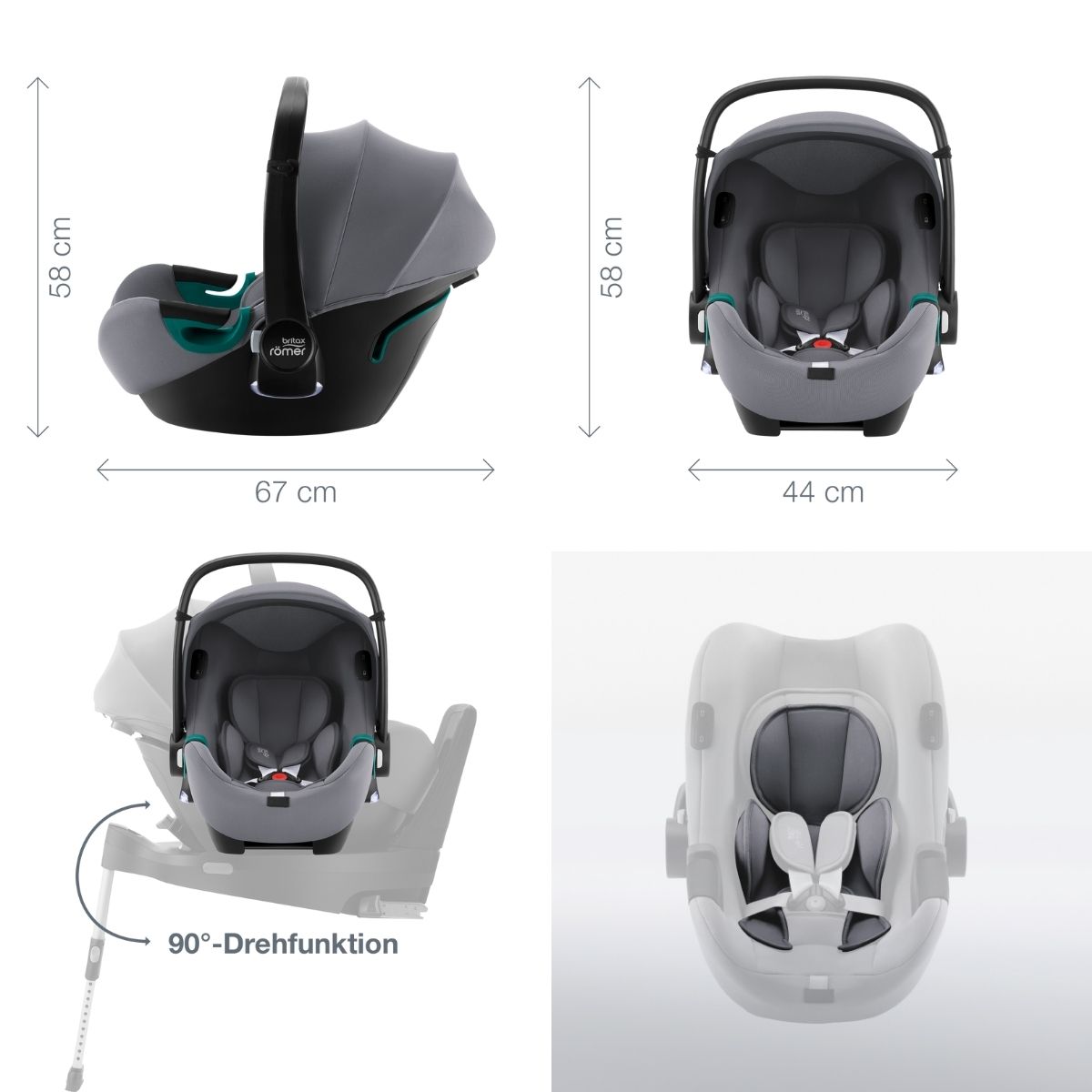 BABY-SAFE-iSENSE Britax Römer Baby-Safe iSense Babyschale