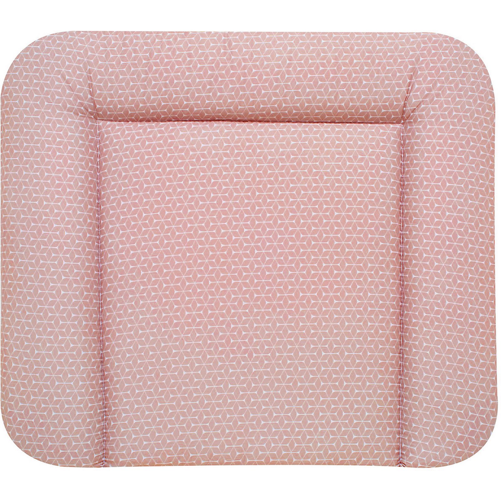 Alvi Wickelauflage Kuschel - 75x85- Raute Rosa Dunkel