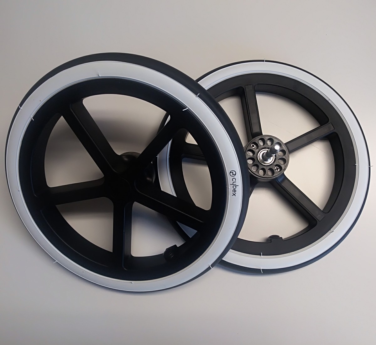 Cybex PRIAM Hinterradset Trekking - Chrome White