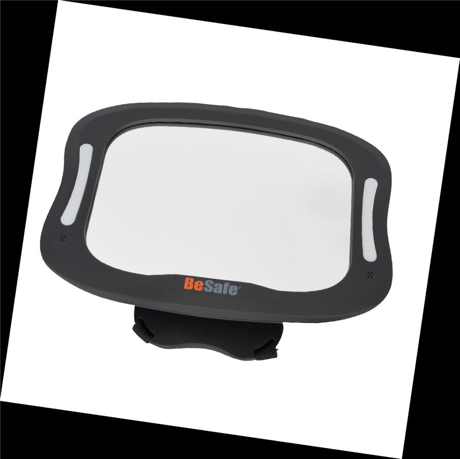 BeSafe XL Babyspiegel mit LED-Licht