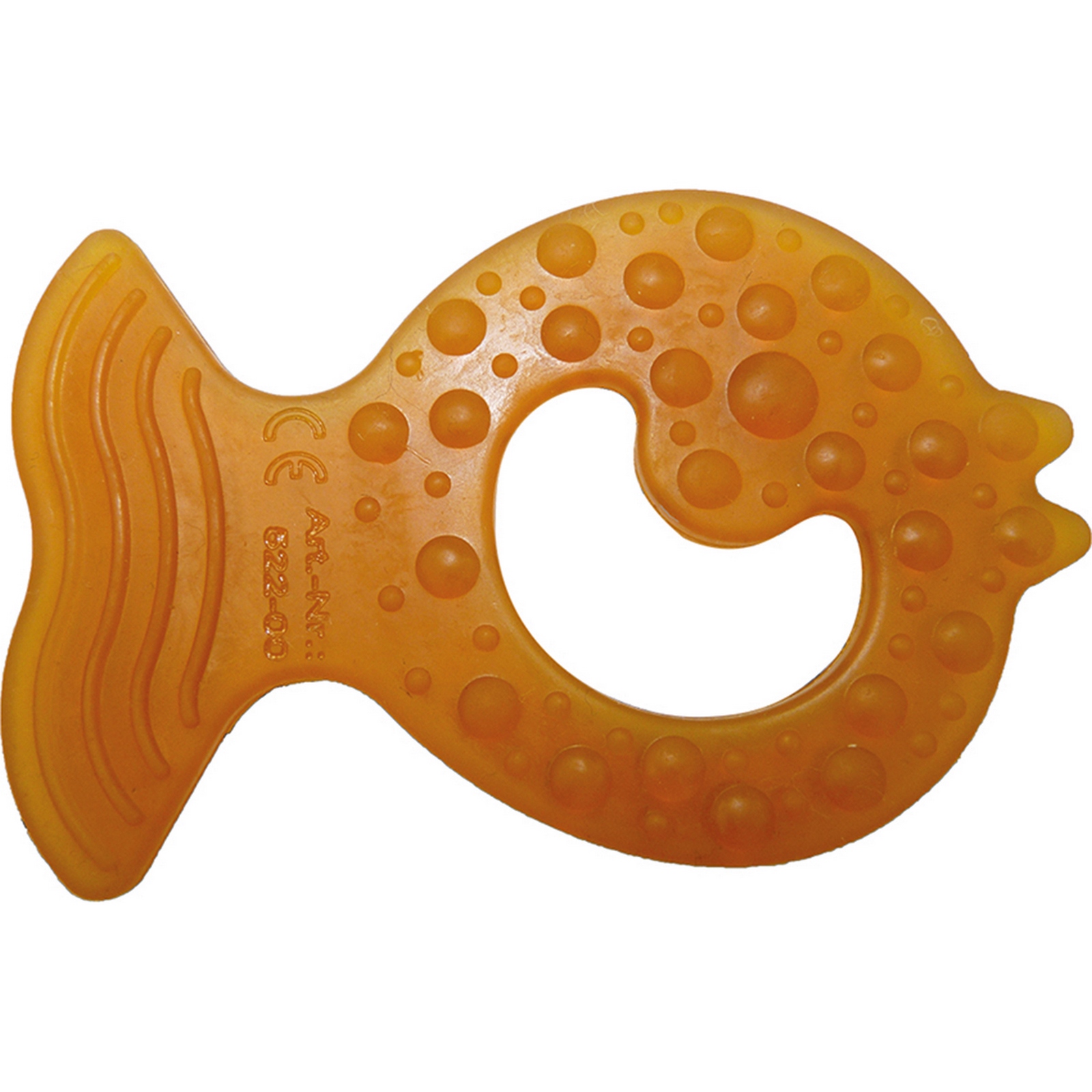 Grünspecht Bio- Beißring Fisch Naturkautschuk
