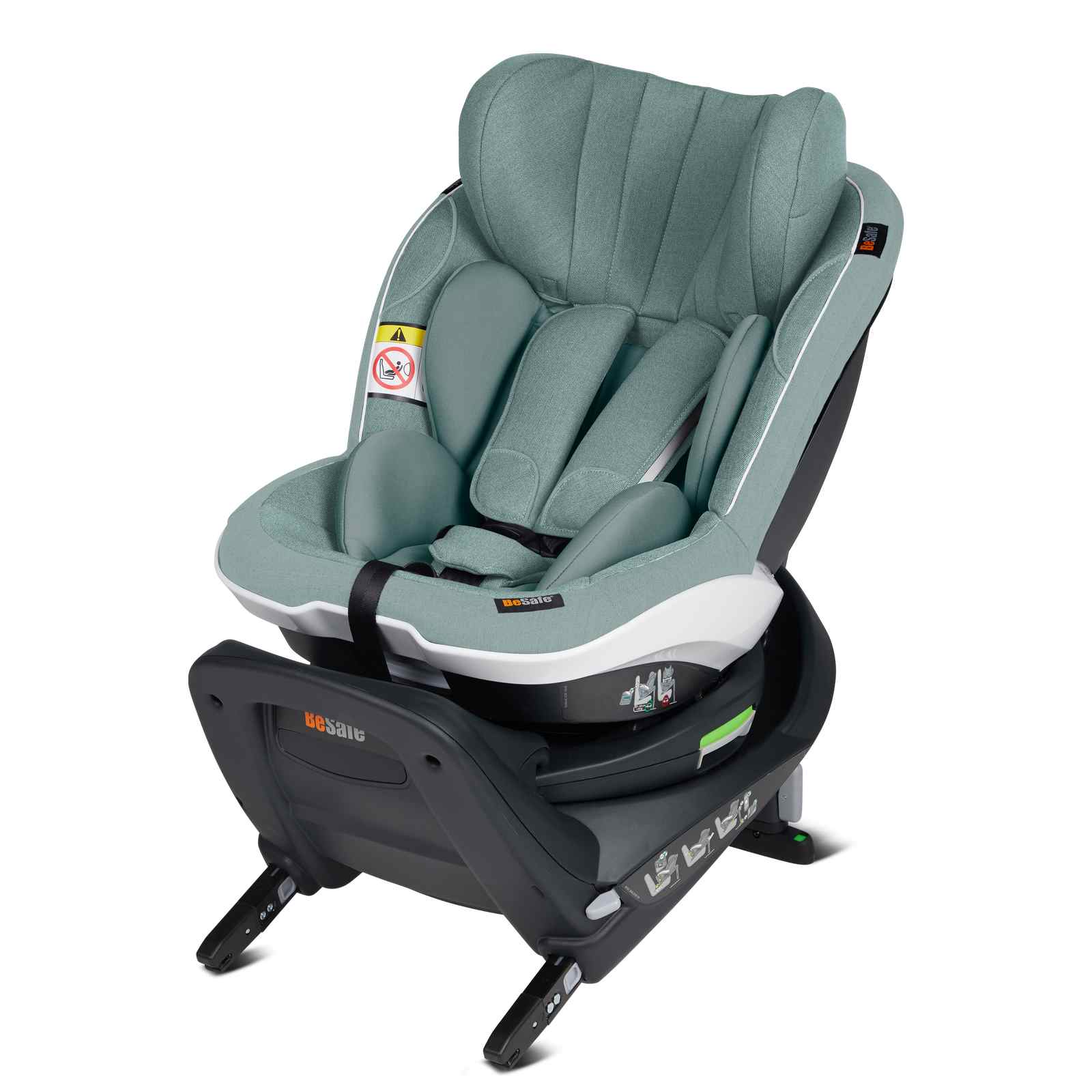 BeSafe iZi Twist i-Size Kindersitz - Sea Green Melange