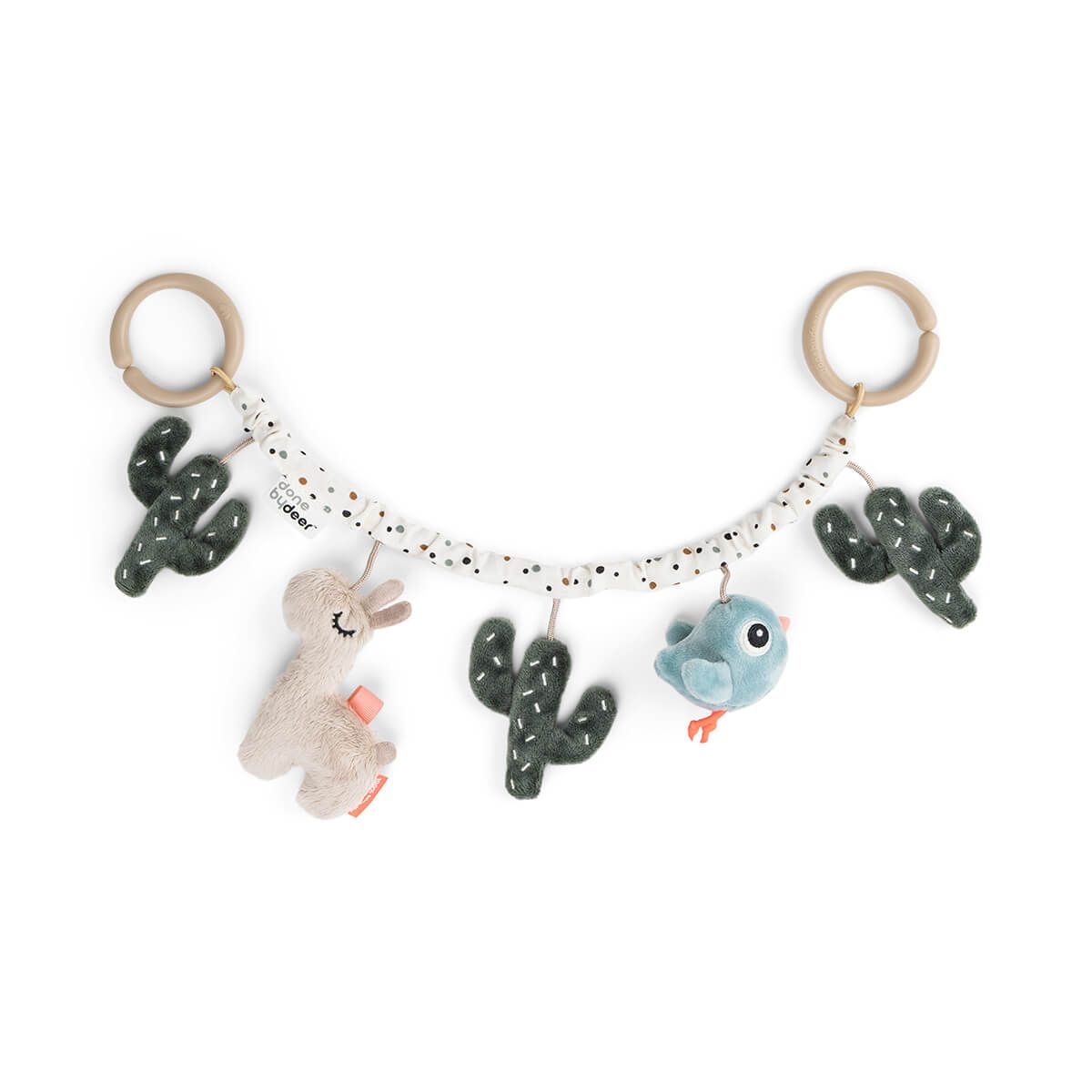 Done-by-Deer-Kinderwagenkette-Lalee-Sand Done by Deer Kinderwagenkette, Lalee Sand