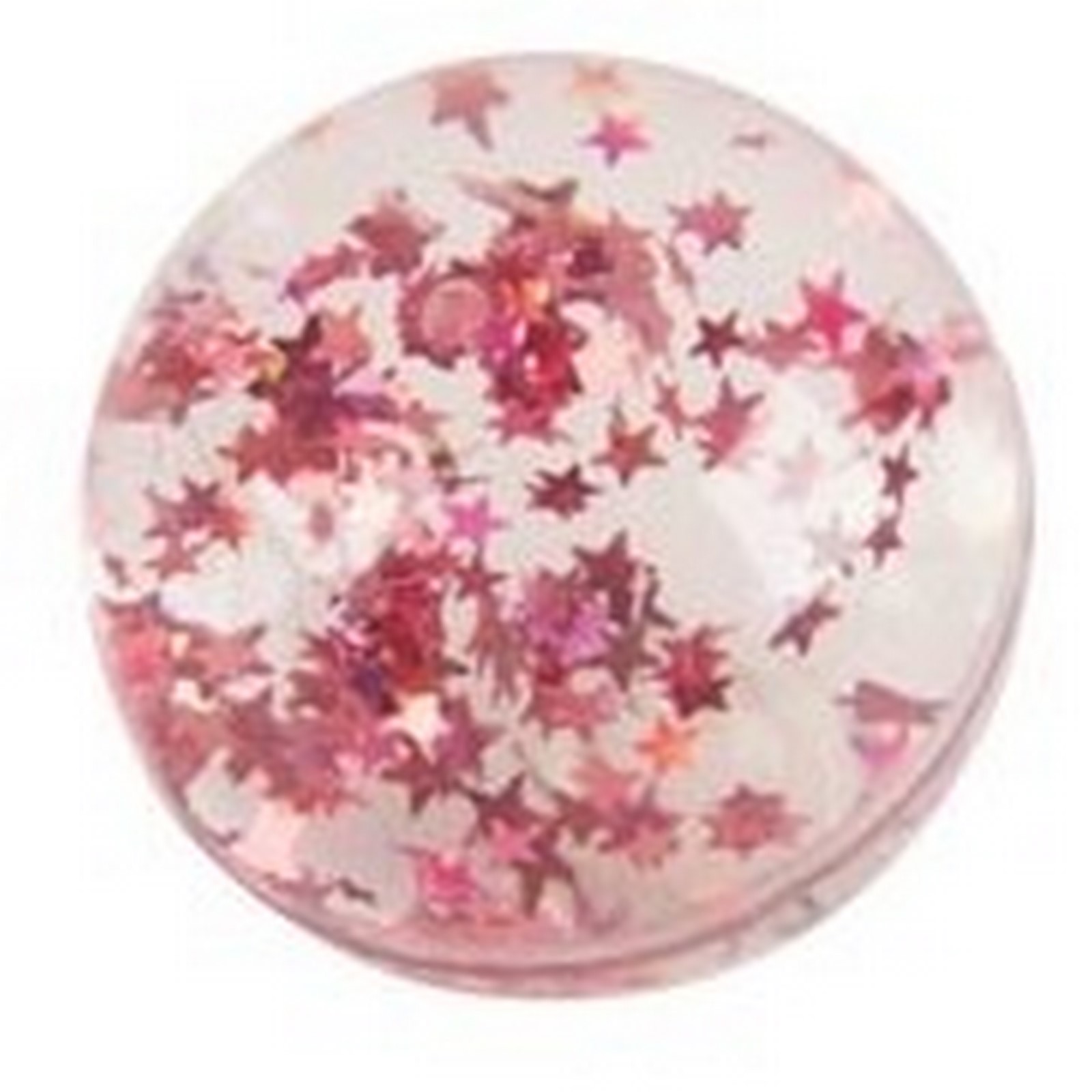 rosa-Kopie Goki Flummy mit Sternen und Wasser gefüllt - Pink