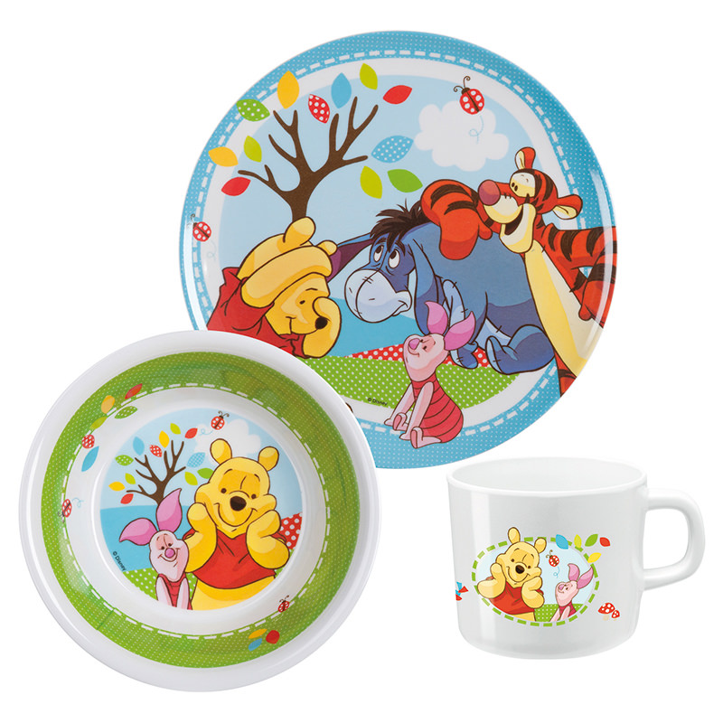 P:OS, Frühstücksset, 3tlg. Winnie the Pooh