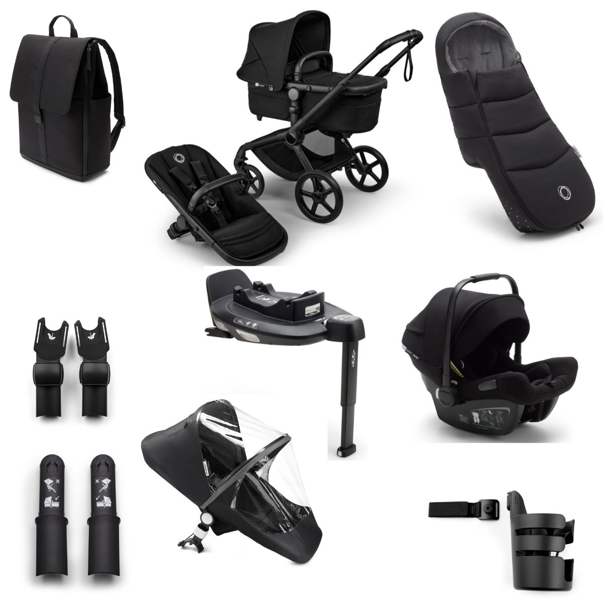 Bugaboo Fox 5 Renew Komplettes Kinderwagen-Set