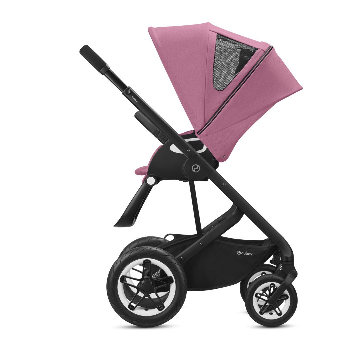 Talos-S-BLK-Pink-4NShnK5lE80Bi2 Cybex Talos S Lux Kombikinderwagen- Schwarz Gestell- Magnolia Pink