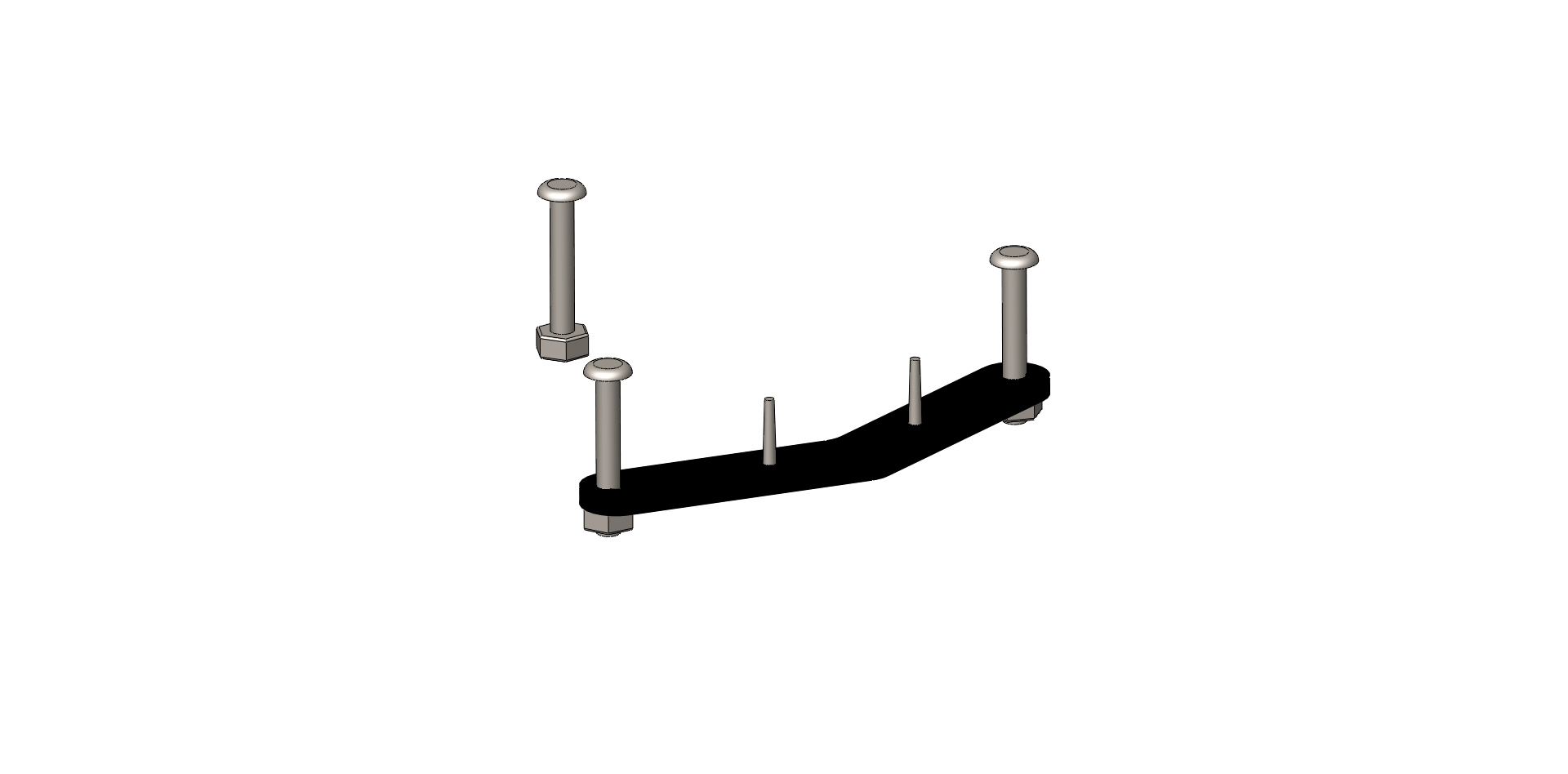 j11-1-5_0_montagevorderradaufnahme TFK Montagematerial für Gabelaufnahme Vorderrad Twist Modelle