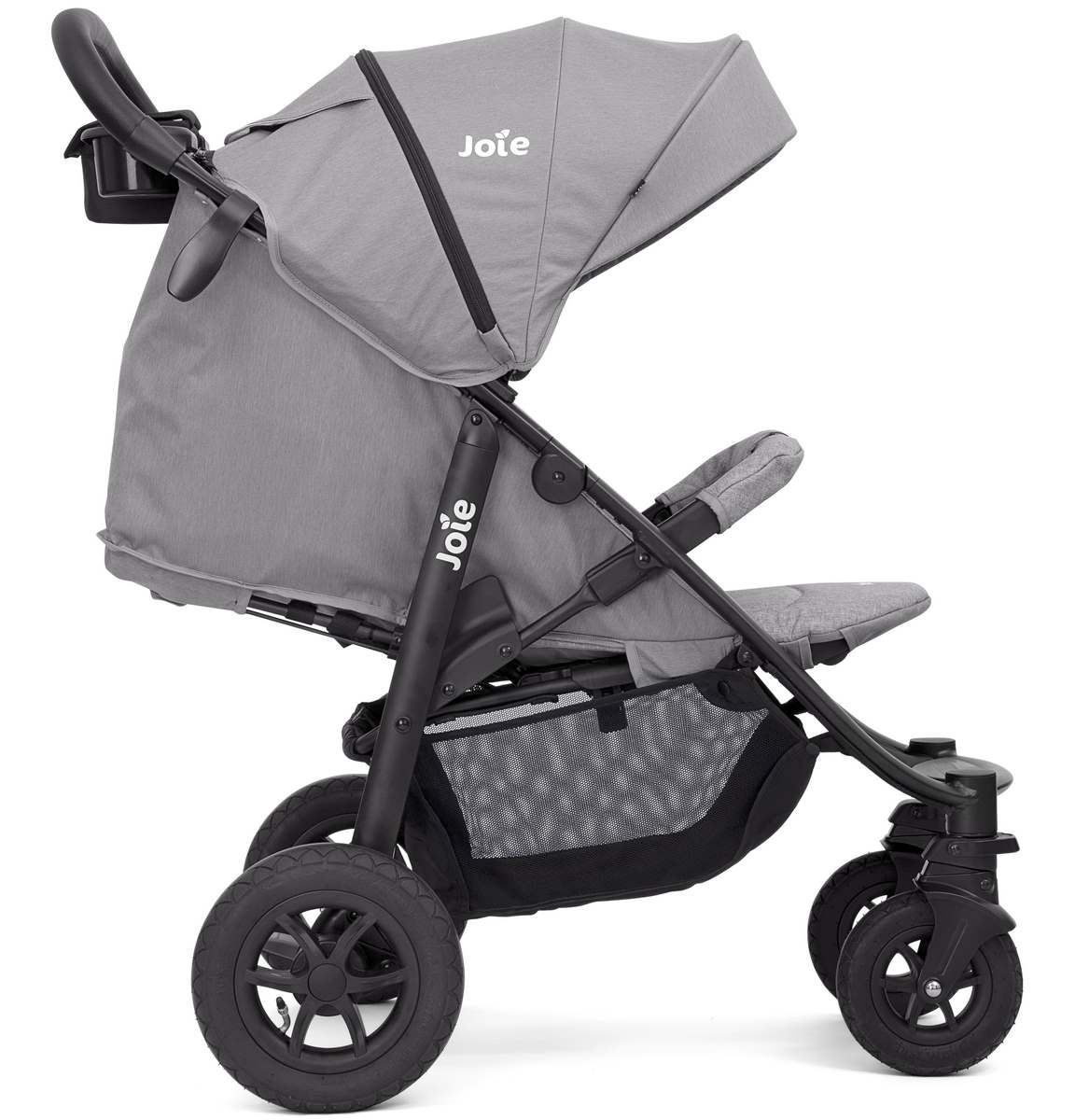 Joie Litetrax 4 Air Buggy inkl. Regenverdeck  2020- Gray Flannel