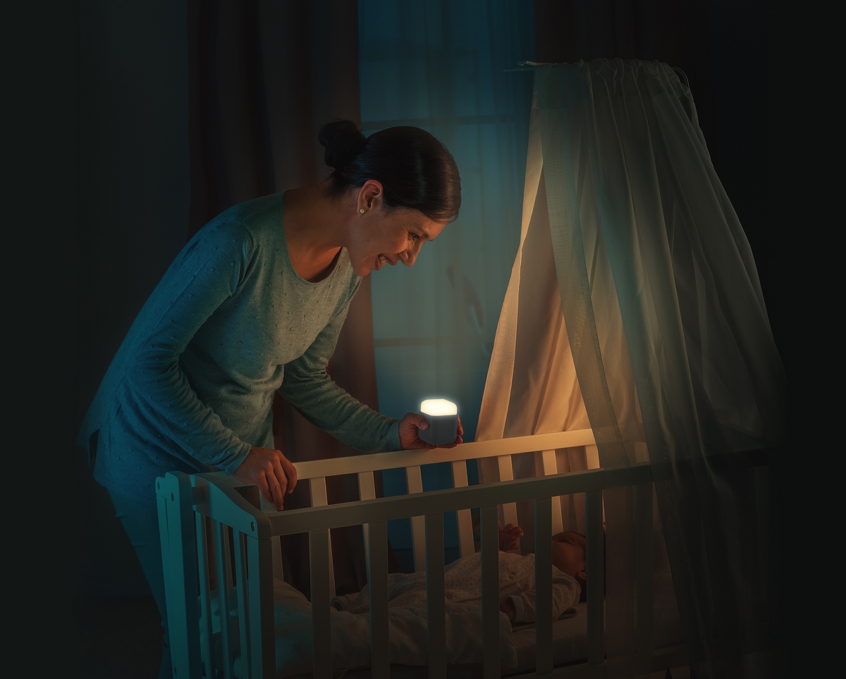 Reer 2in1 Sleep Light- Hellgrau