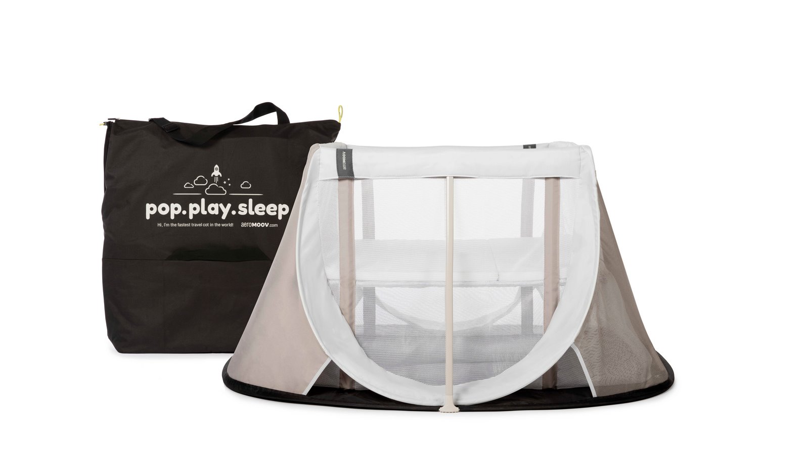 AeroMoov Instant Reisebett - White Sand