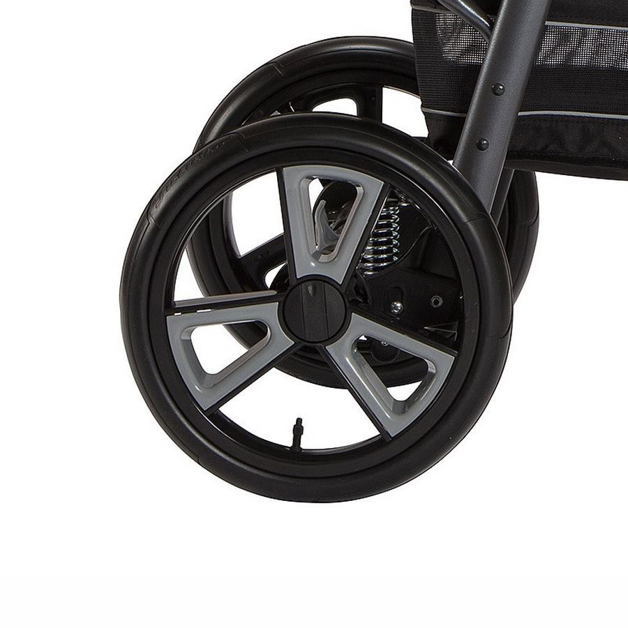 Der Kinderwagen "Lux" von Naturkind verbindet höchsten Komfort mit tollem Design und überzeugt mit seiner langen Nutzungsdauer. Hier in der Ausführung mit Comfort Soft Rad. Stofffüllung hier: 100% Baumwolle.